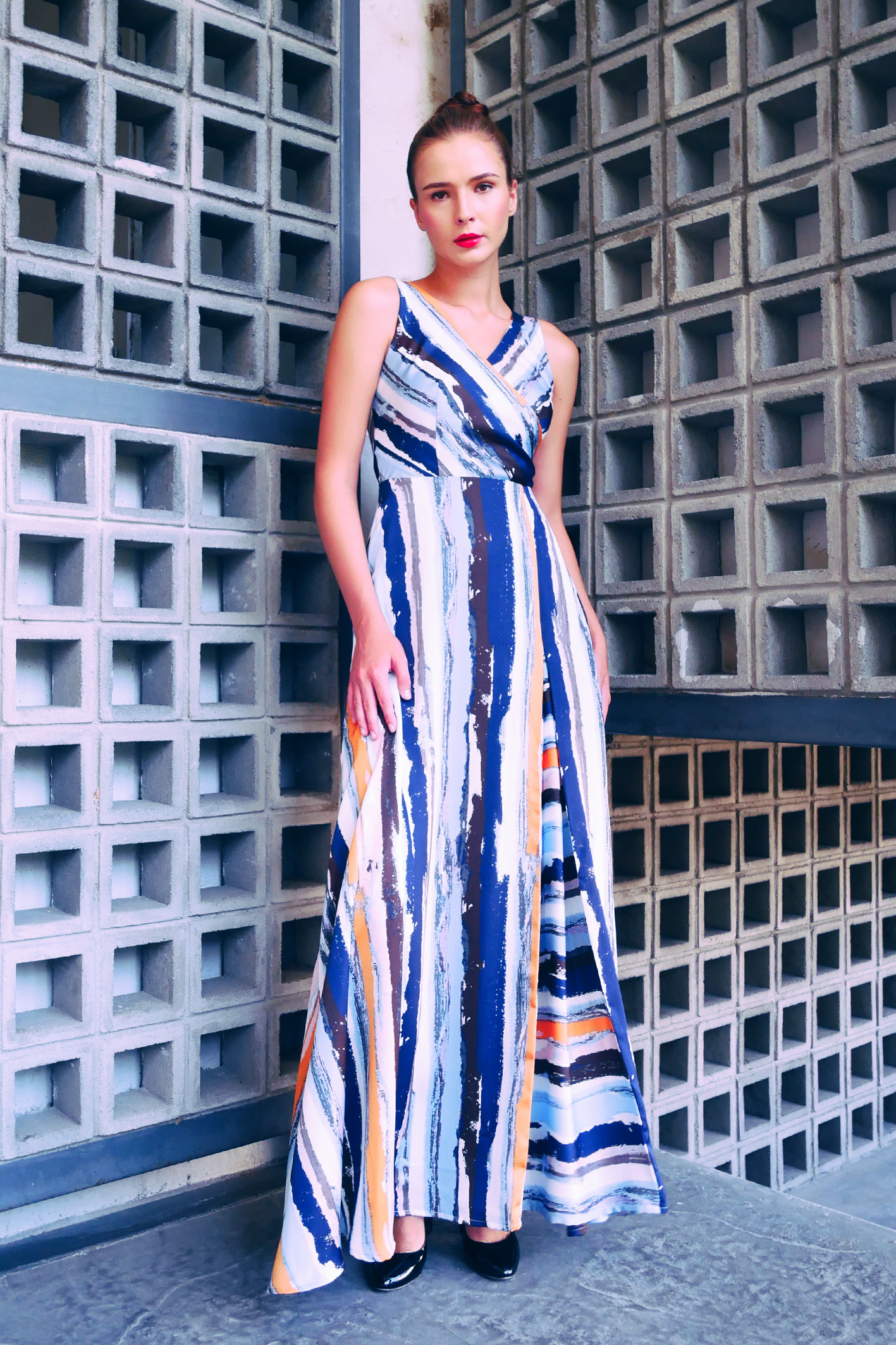 CECELIA MAXI DRESS(MULTI COLOR) – The 